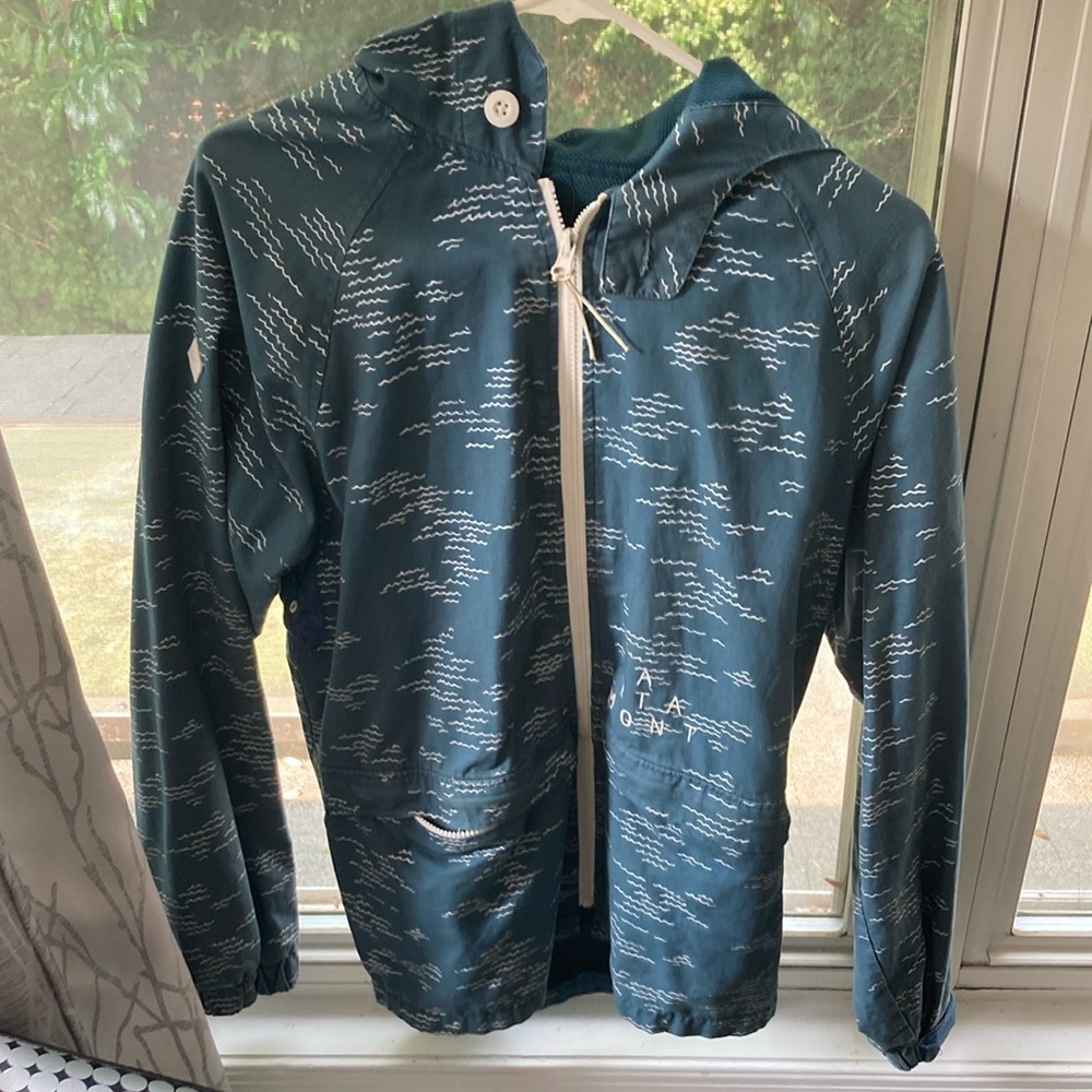 Altamont Teal and White Varsity Jacket